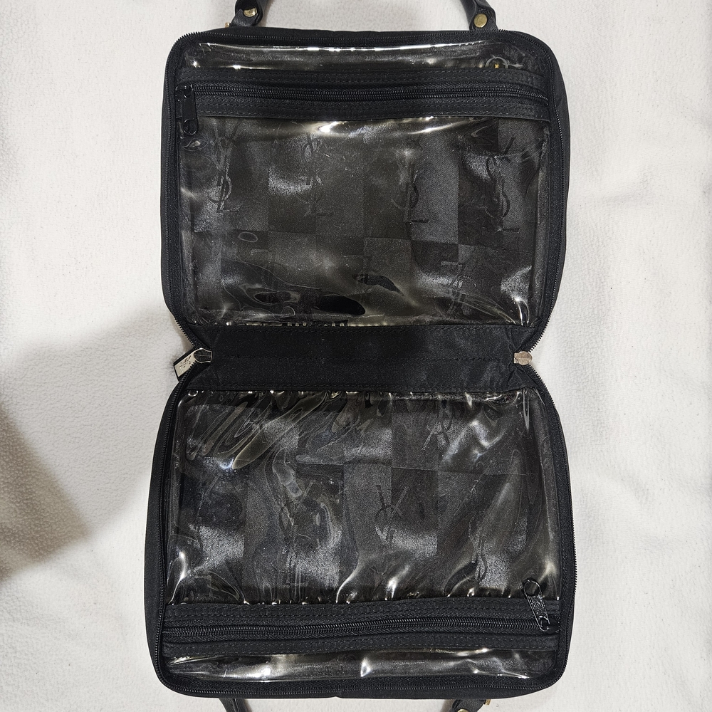 Yves Saint Laurent Black Make Up Bag - Picture 5 of 7